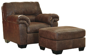 Bladen Signature Design 2-Piece Chair and Ottoman Set