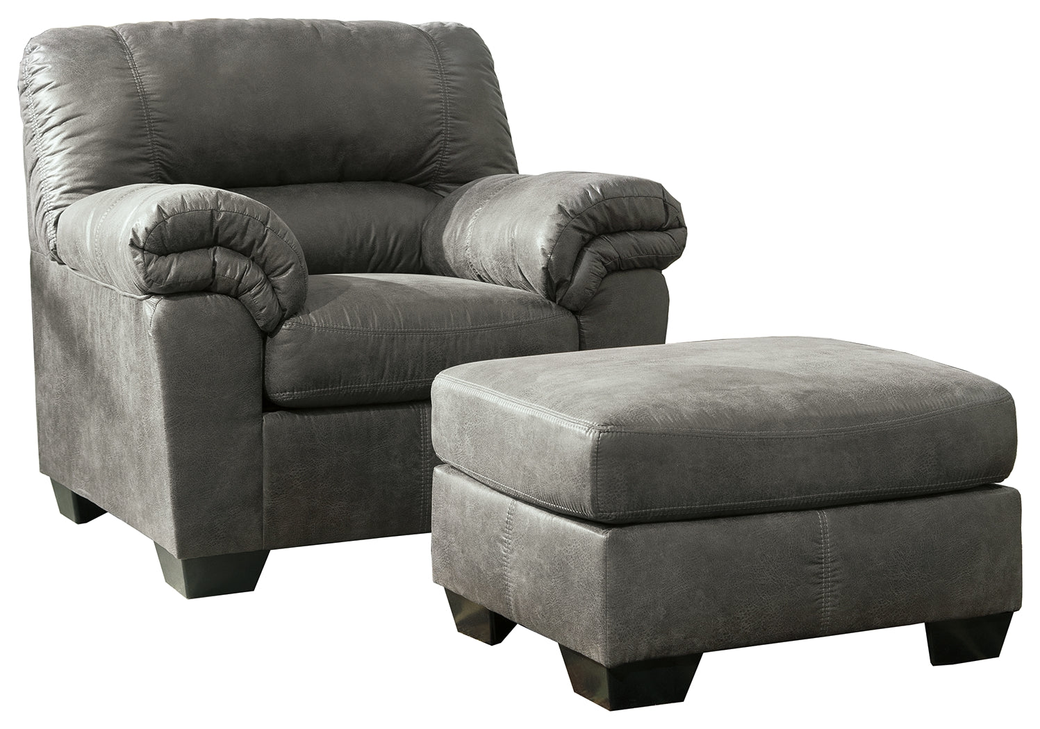 Bladen Signature Design 2-Piece Chair and Ottoman Set