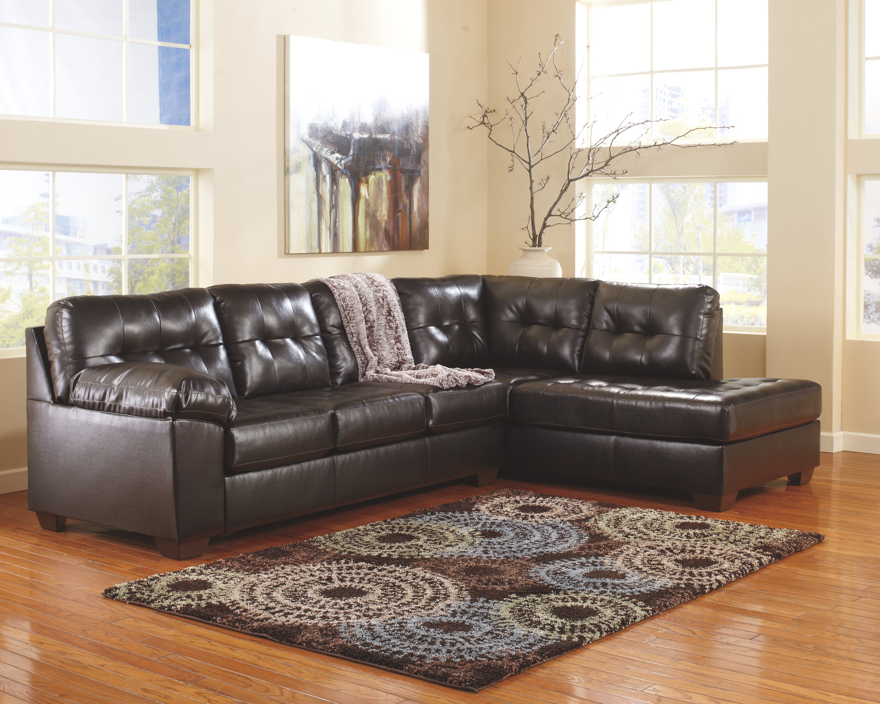 Alliston Signature Design by Ashley 2-Piece Sectional with Chaise