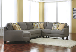 Chamberly Signature Design by Ashley 4-Piece Sectional with Cuddler