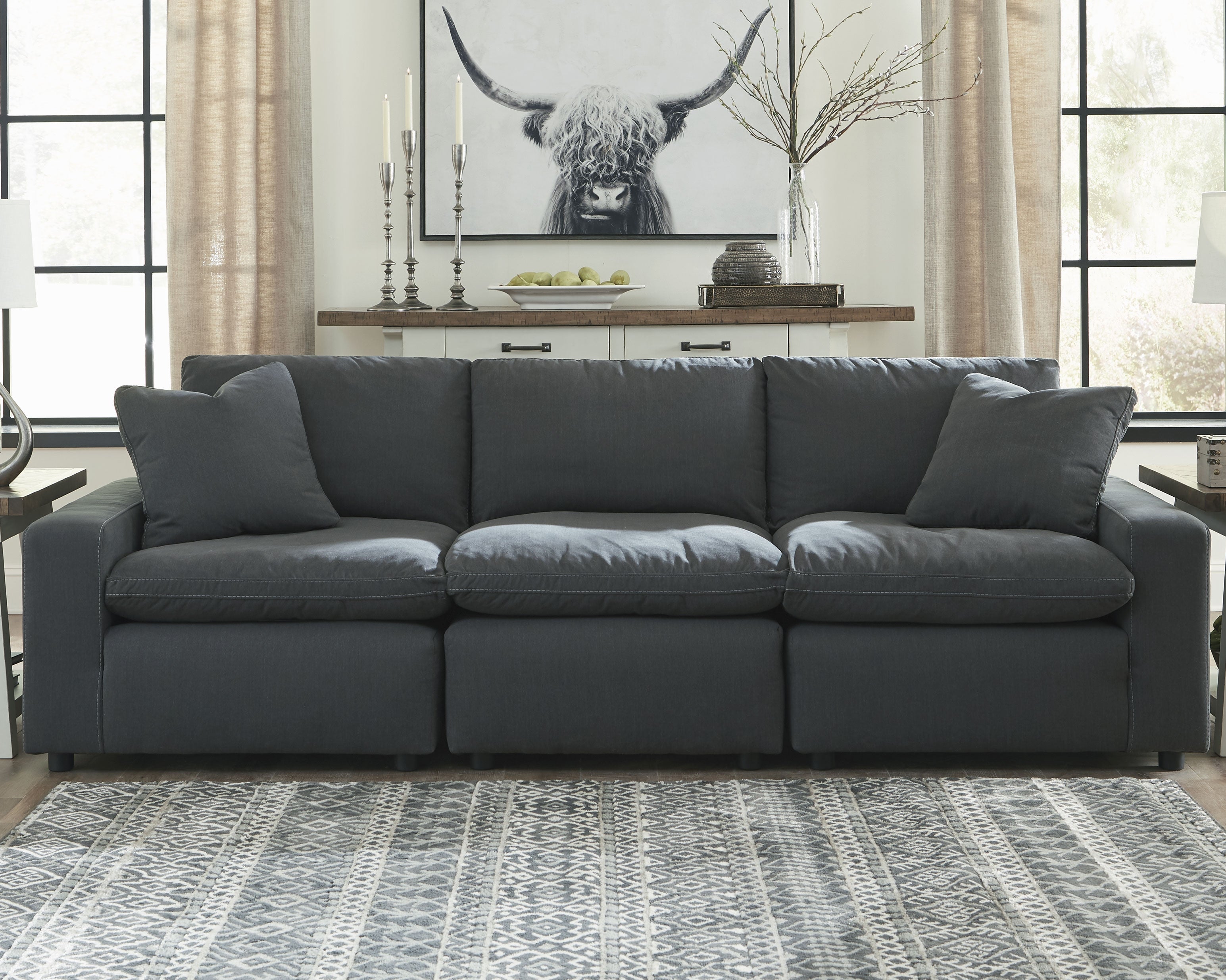 Savesto Signature Design by Ashley 4-Piece Sectional