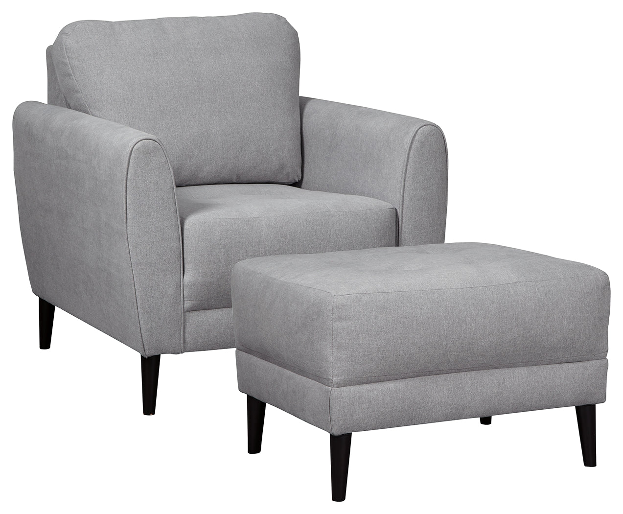 Cardello Signature Design 2-Piece Chair and Ottoman Set