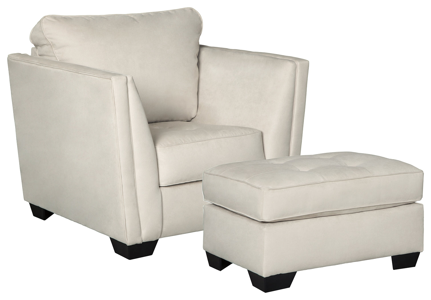 Filone Signature Design 2-Piece Chair with Ottoman