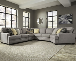 Cresson Benchcraft 5-Piece Sectional with Cuddler