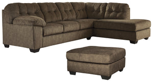 Accrington Signature Design 3-Piece Living Room Set with Sectional