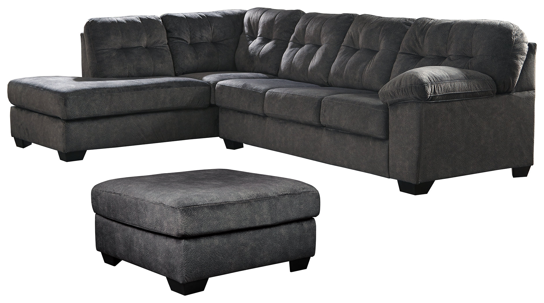 Accrington Signature Design 3-Piece Living Room Set with Sectional