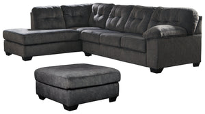 Accrington Signature Design 3-Piece Living Room Set with Sleeper Sectional