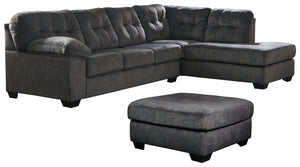 Accrington Signature Design 3-Piece Living Room Set with Sleeper Sectional