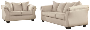 Darcy Signature Design 2-Piece Sofa with Loveseat Set