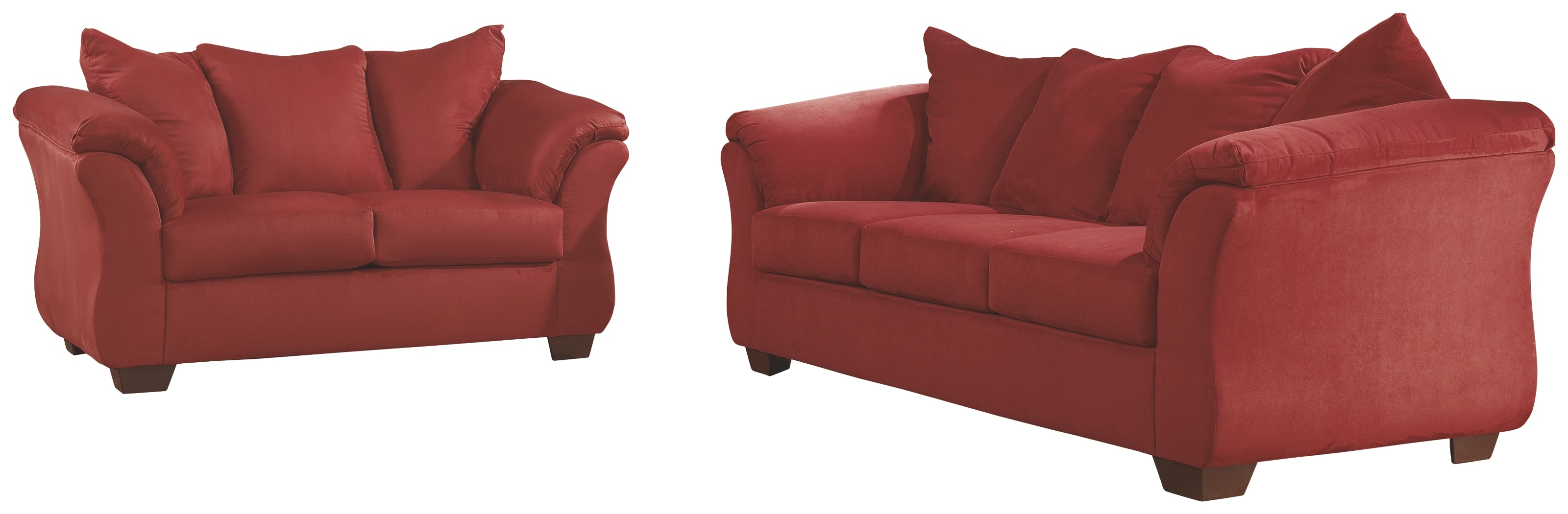 Darcy Signature Design 2-Piece Sofa with Loveseat Set