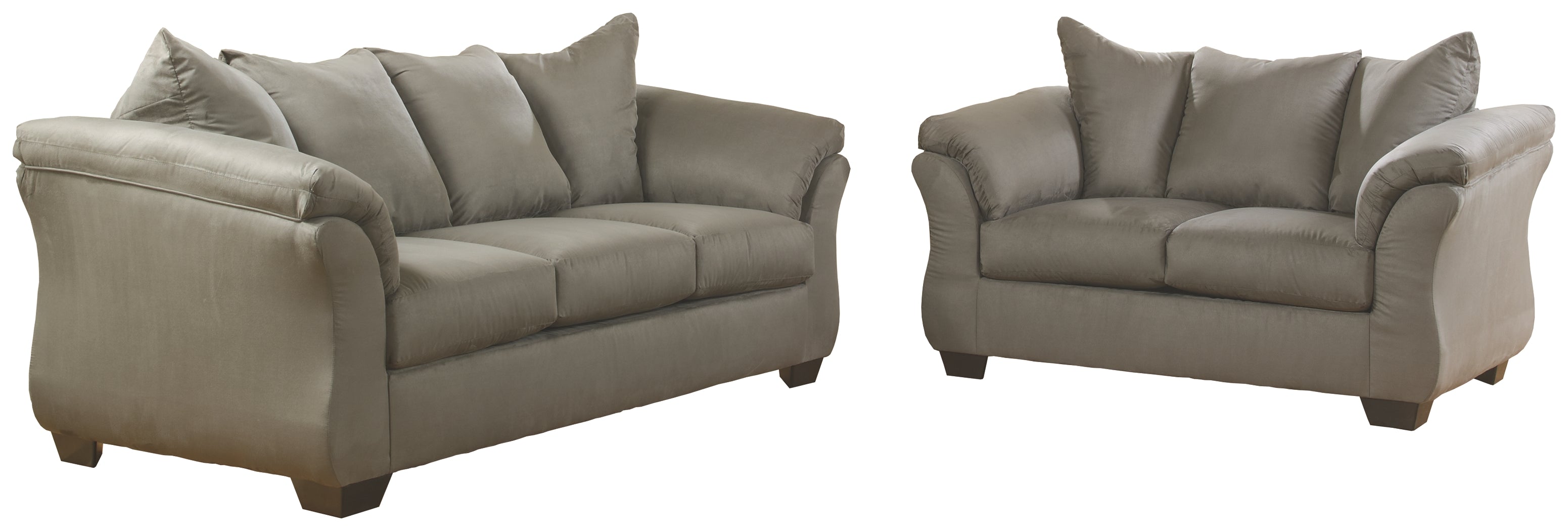 Darcy Signature Design 2-Piece Sofa with Loveseat Set