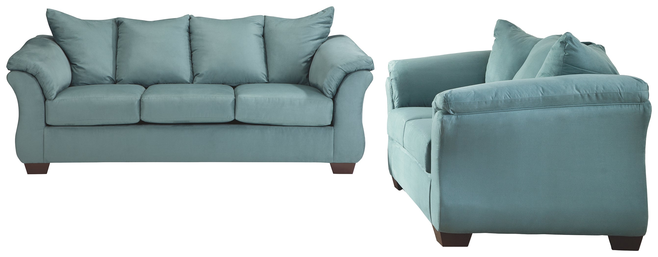 Darcy Signature Design 2-Piece Sofa with Loveseat Set