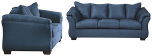 Darcy Signature Design 2-Piece Sofa with Loveseat Set