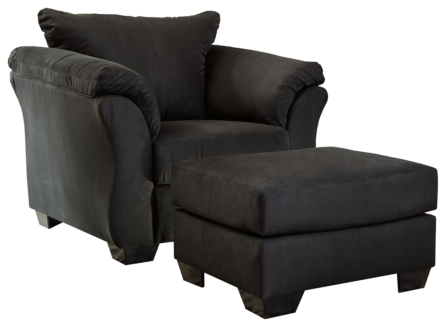 Darcy Signature Design 2-Piece Chair and Ottoman Set