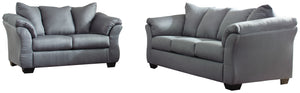 Darcy Signature Design 2-Piece Sofa with Loveseat Set