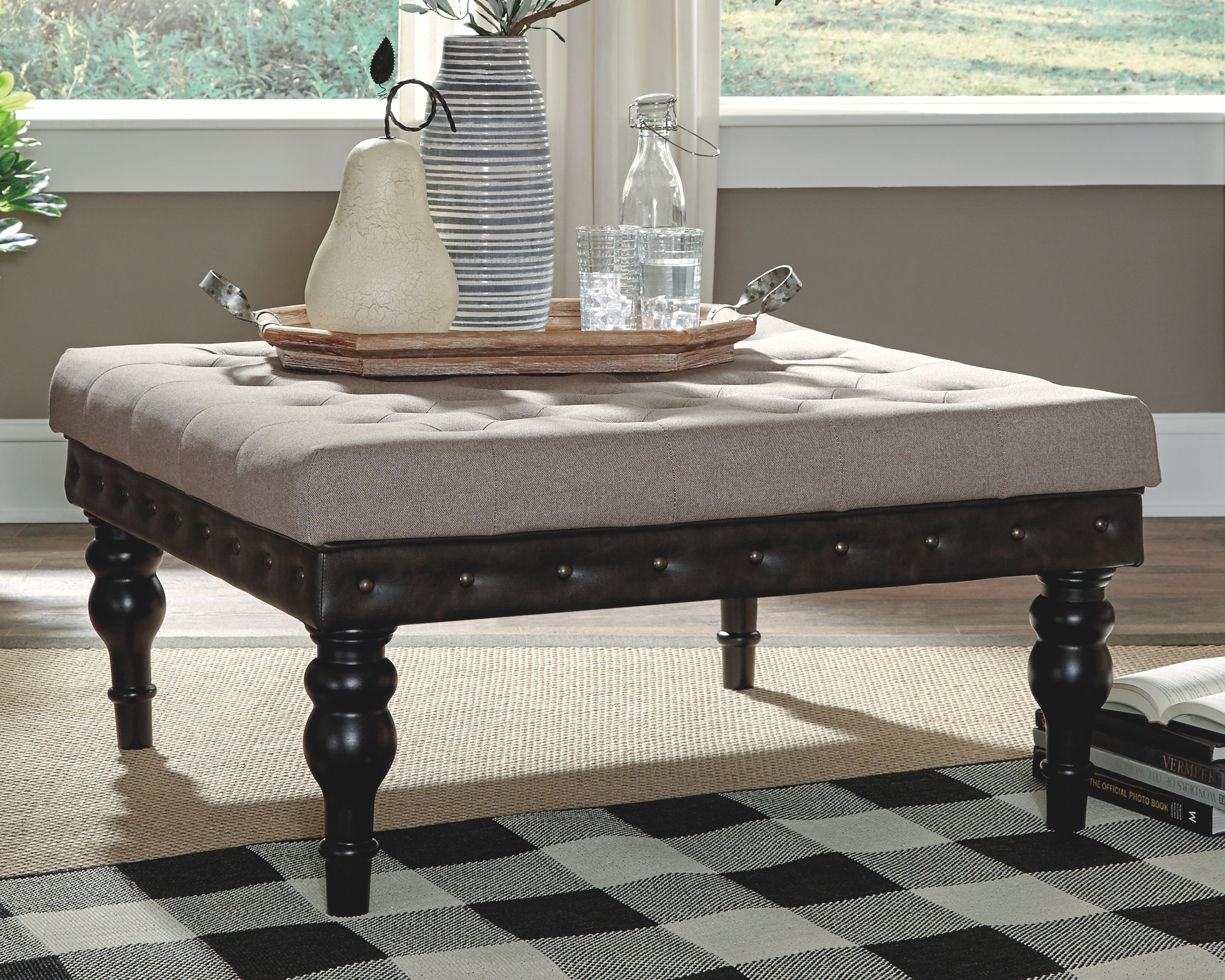 Moondusk Signature Design by Ashley Ottoman