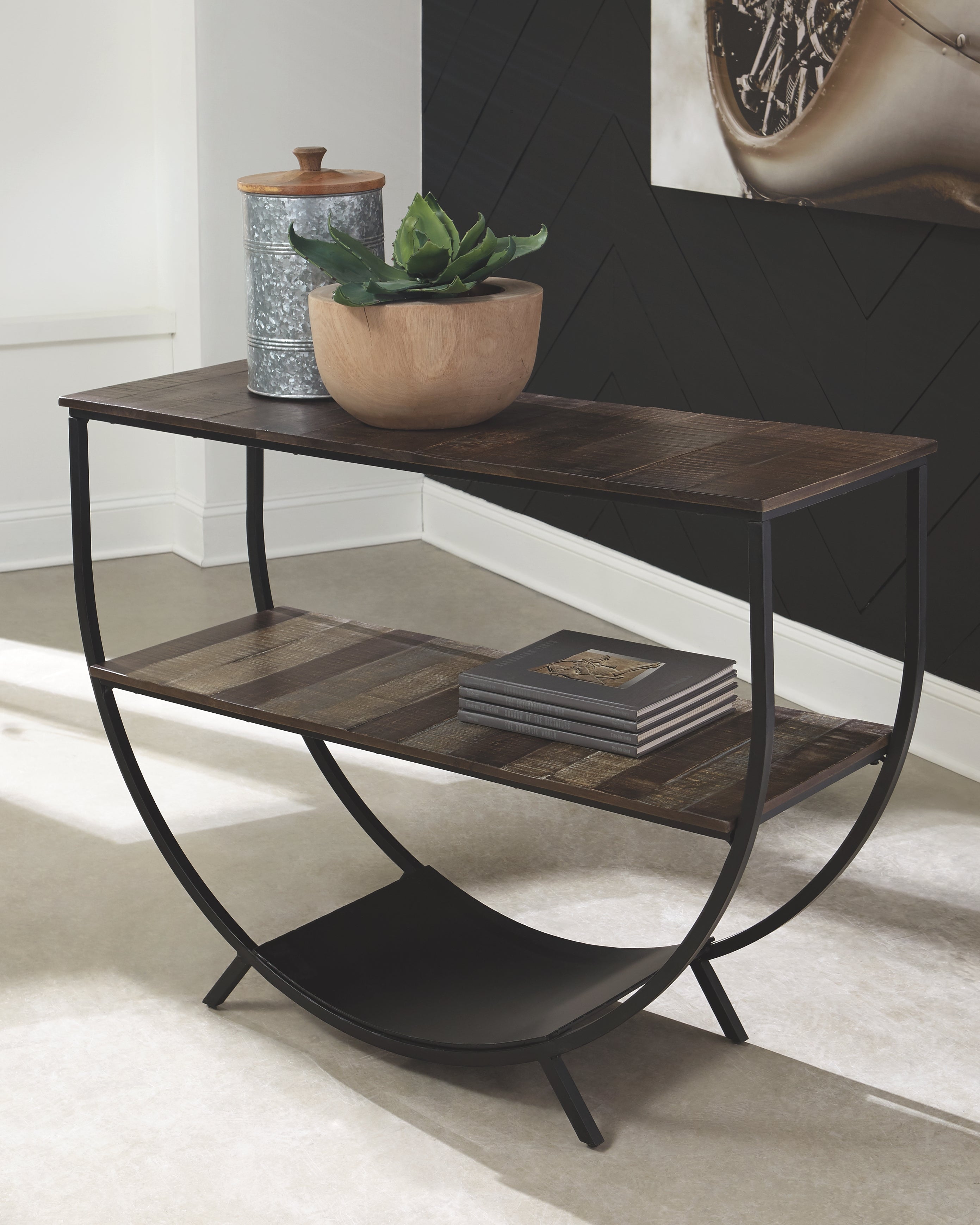 Lamoney Signature Design by Ashley Sofa Table