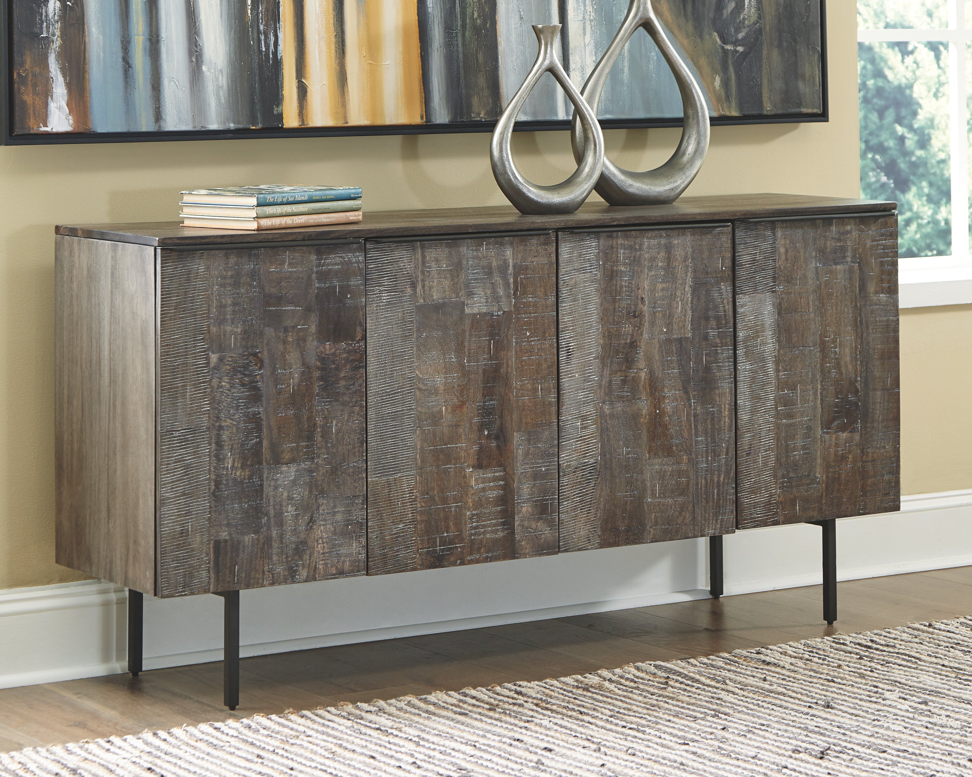 Graydon Signature Design by Ashley Cabinet