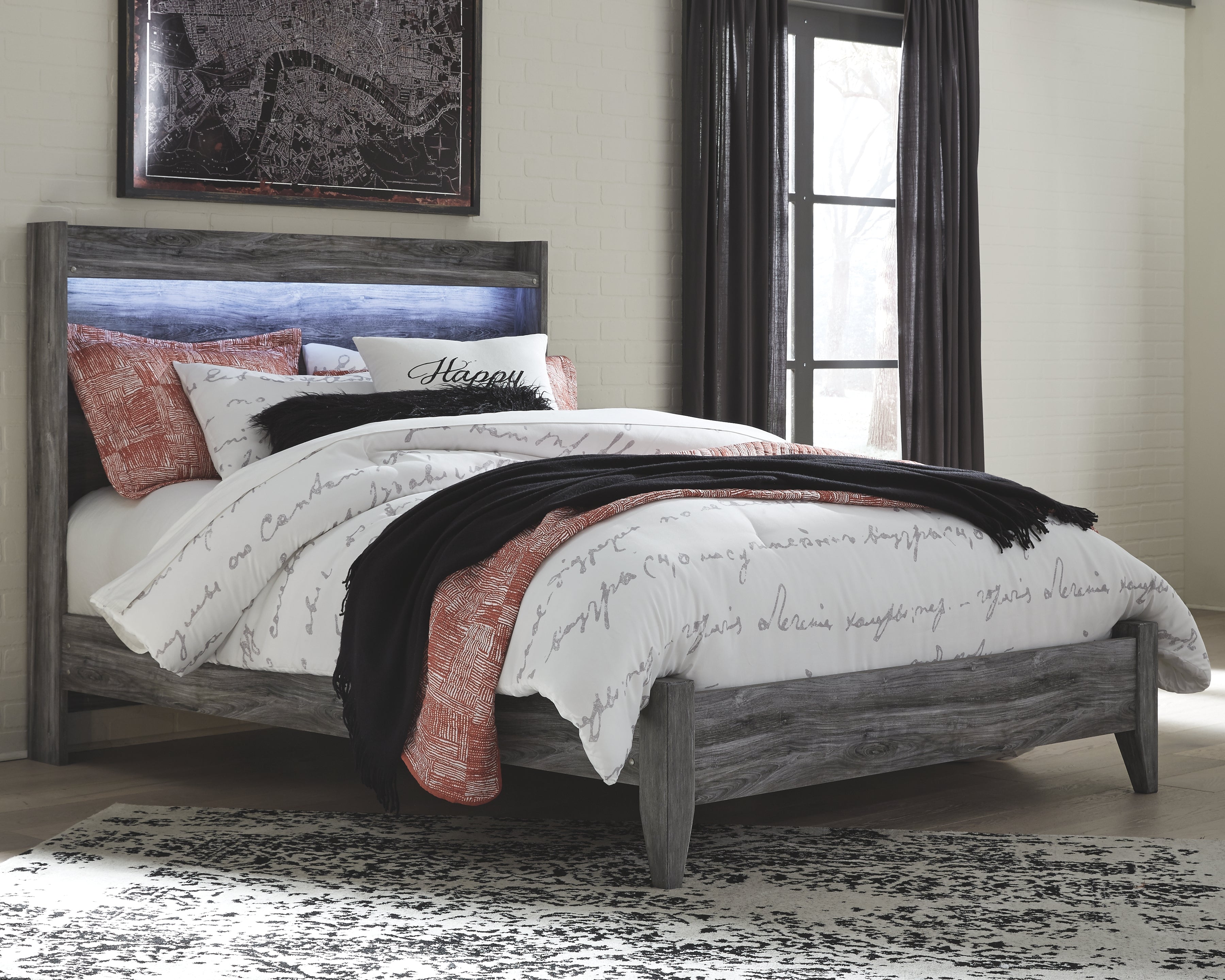 Baystorm Signature Design by Ashley Queen Panel Bed