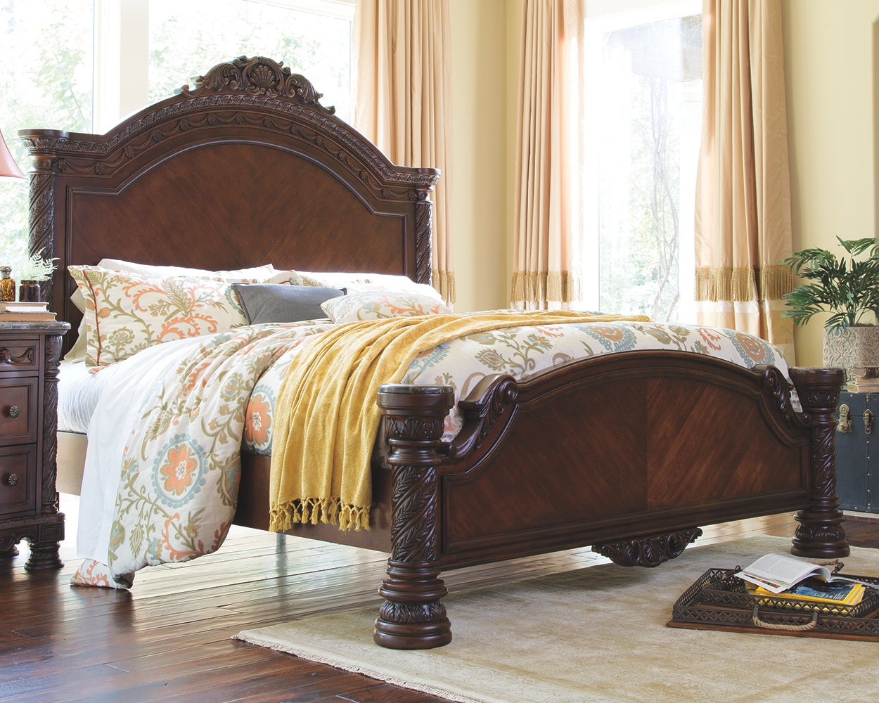 North Shore Millennium by Ashley King Panel Bed