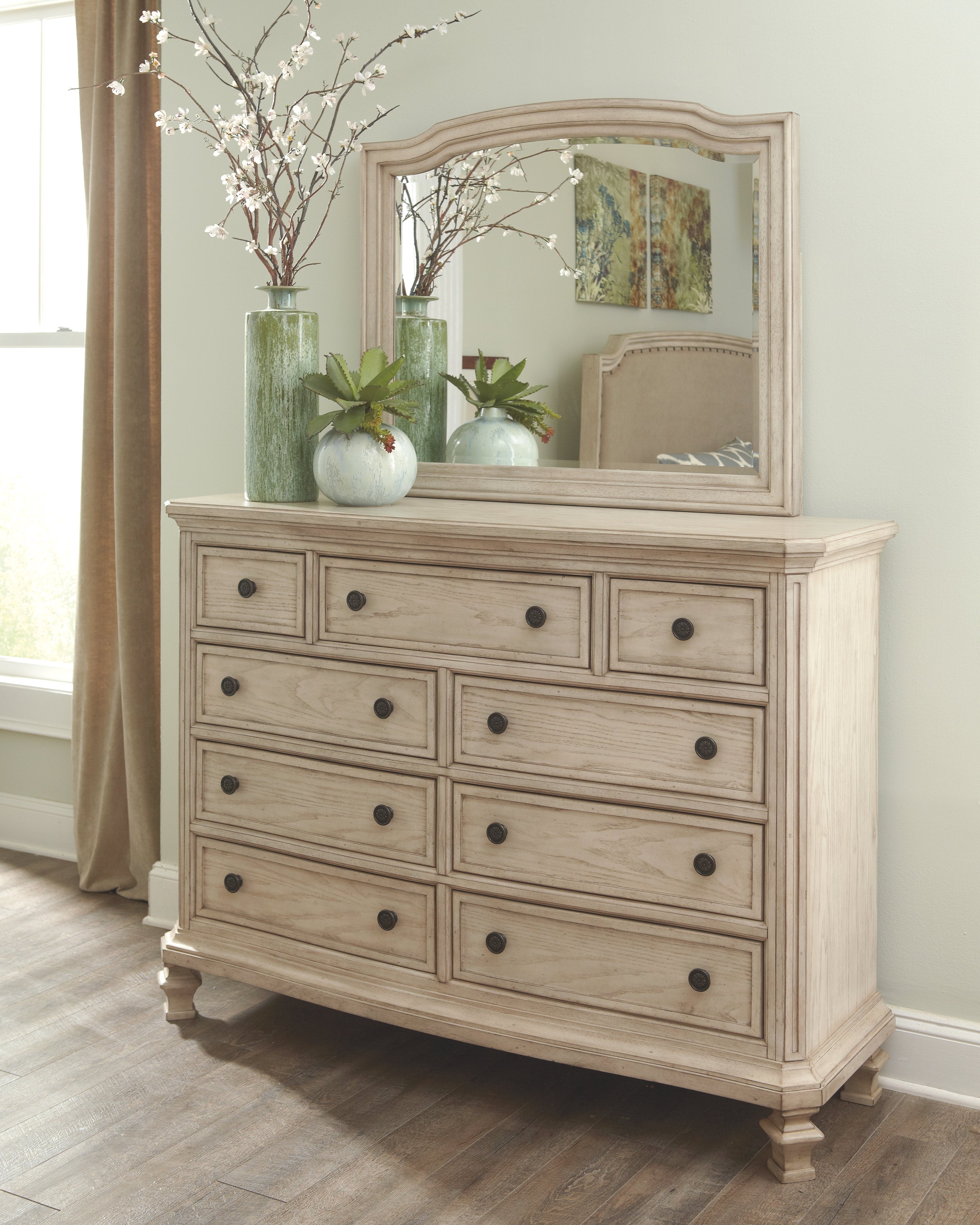 Demarlos Signature Design by Ashley Dresser and Mirror