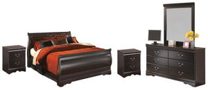 Huey Vineyard Signature Design 7-Piece Bedroom Set