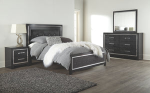 Kaydell Signature Design by Ashley Queen Upholstered Panel Bed