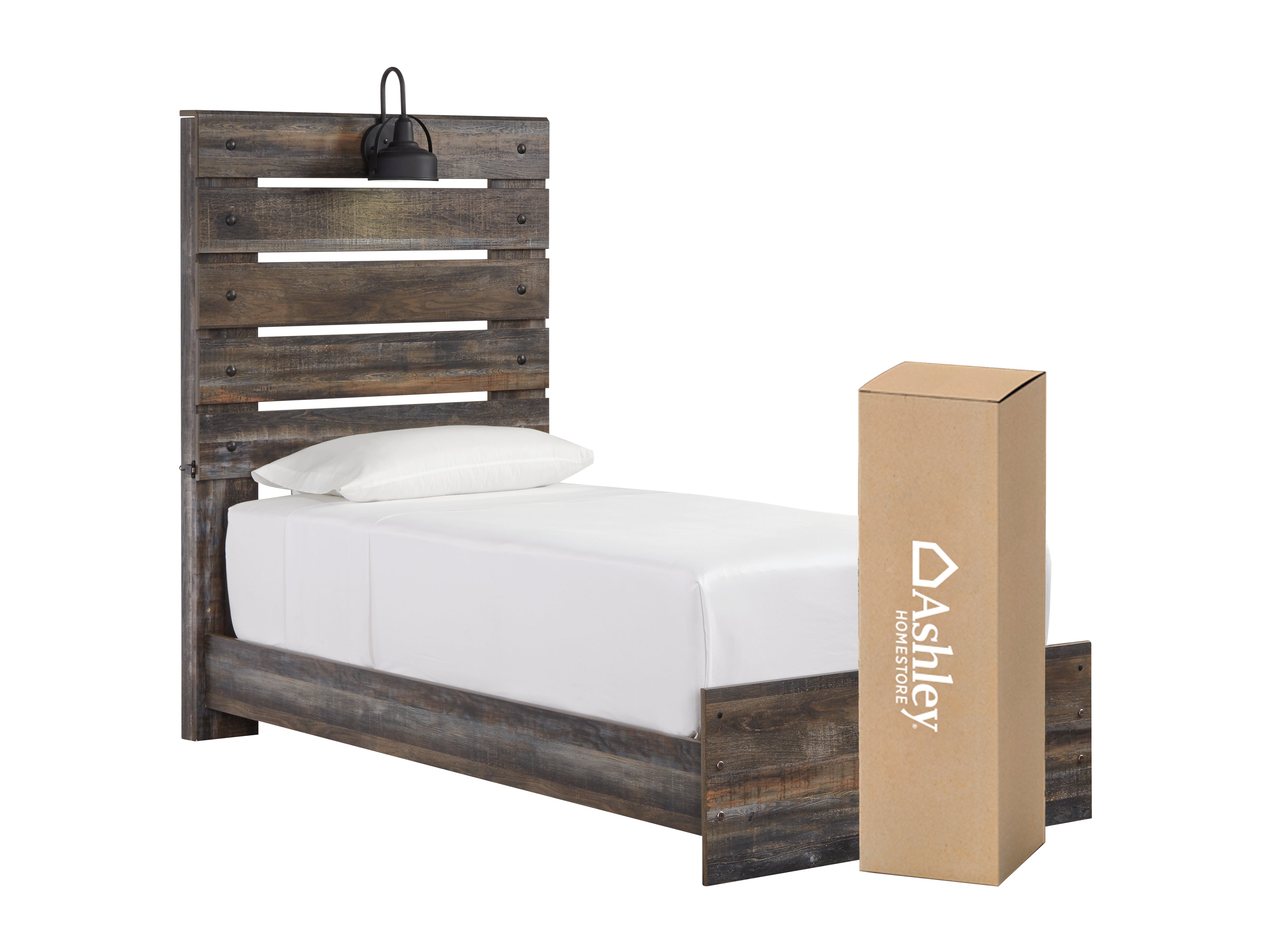 Drystan Signature Design 4-Piece Bedroom Set with Hybrid Mattress