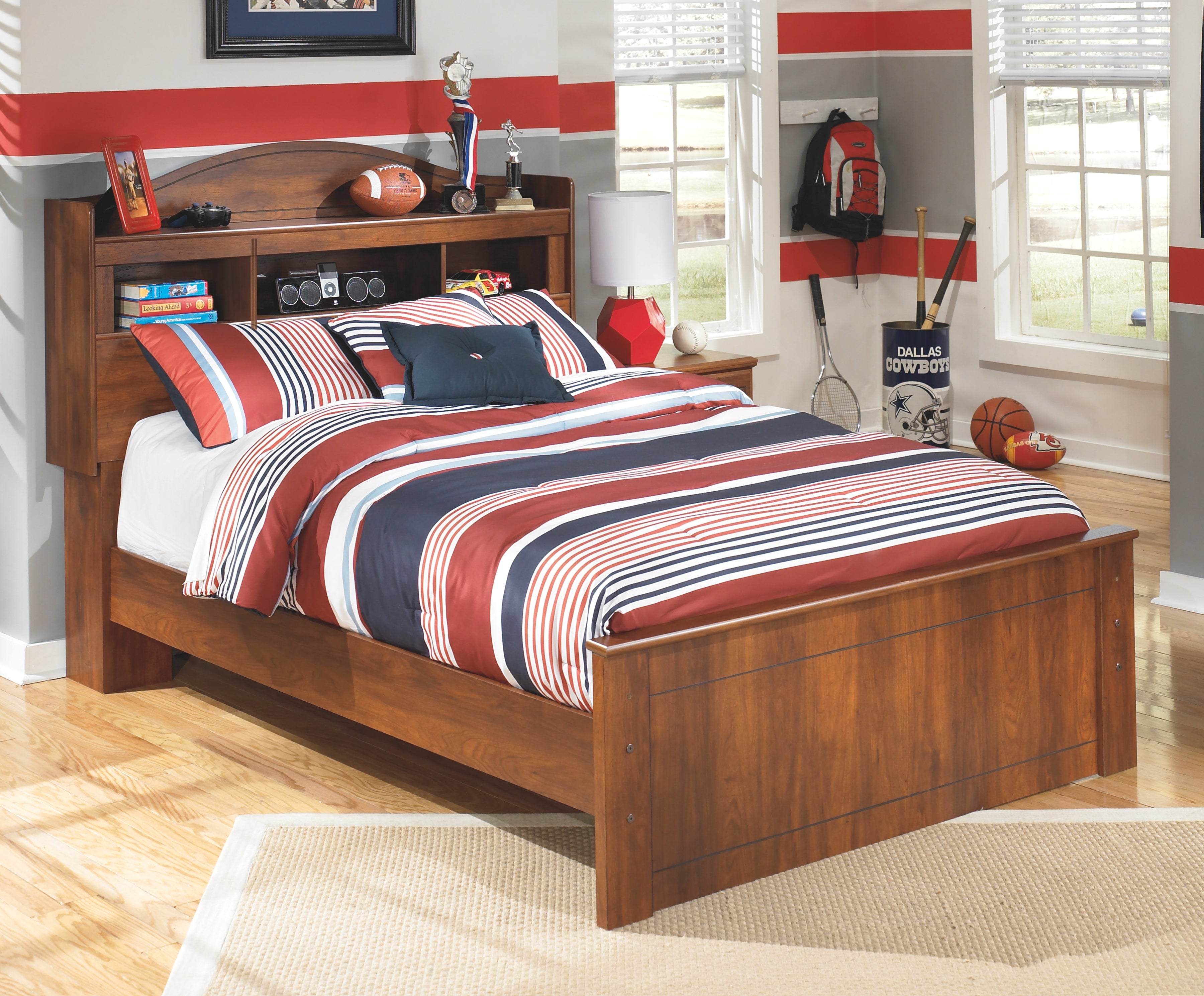 Barchan Signature Design by Ashley Full Bookcase Bed