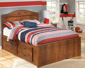 Barchan Signature Design by Ashley Full Panel Bed with 2 Storage Drawers