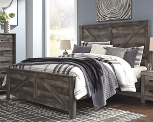 Wynnlow Signature Design by Ashley King Crossbuck Panel Bed