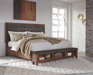 Ralene Signature Design by Ashley King Upholstered Panel Bed