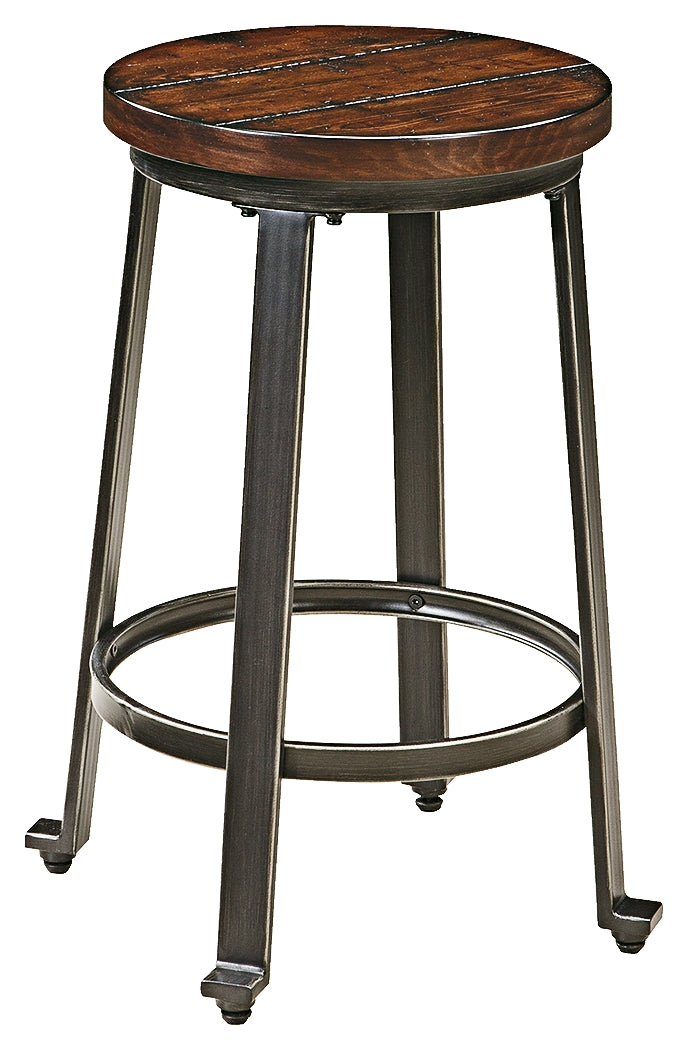 Challiman Signature Design 2-Piece Bar Stool Set