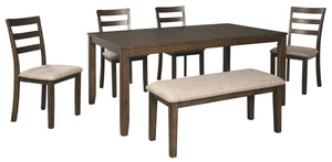 Drewing Benchcraft 6-Piece Dining Room Set