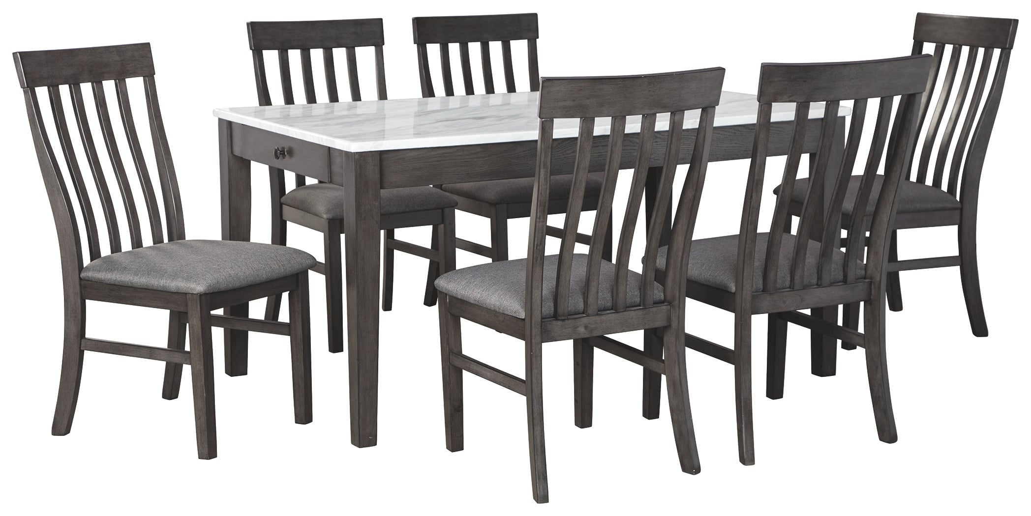 Luvoni Benchcraft 7-Piece Dining Room Set