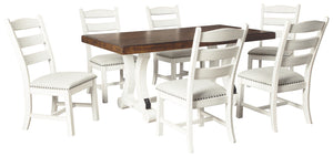 Valebeck Signature Design 7-Piece Dining Room Set