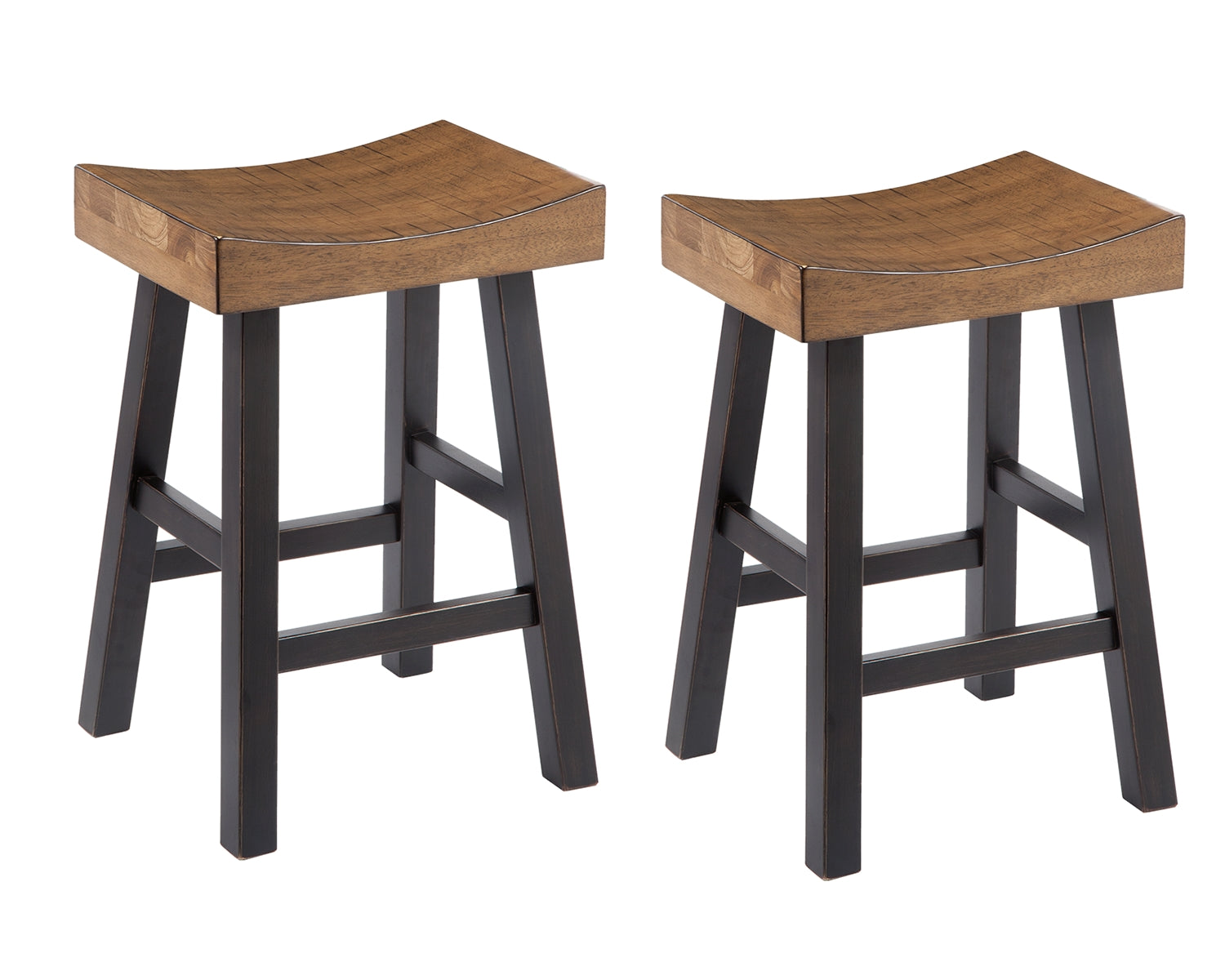 Glosco Signature Design Counter Height 2-Piece Bar Stool Set