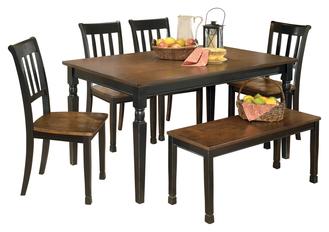 Owingsville Signature Design 6-Piece Dining Room Set