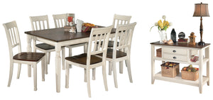 Whitesburg Signature Design 8-Piece Dining Room Set