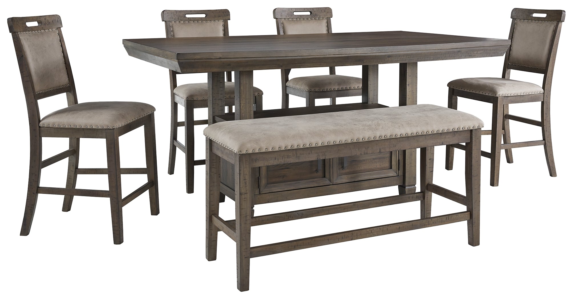 Johurst Benchcraft 6-Piece Dining Room Set