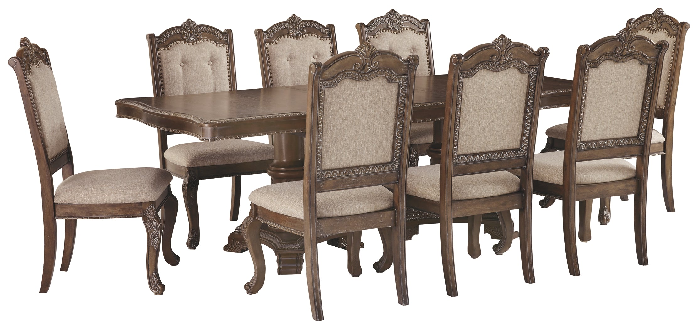 Charmond Signature Design 9-Piece Dining Room Set