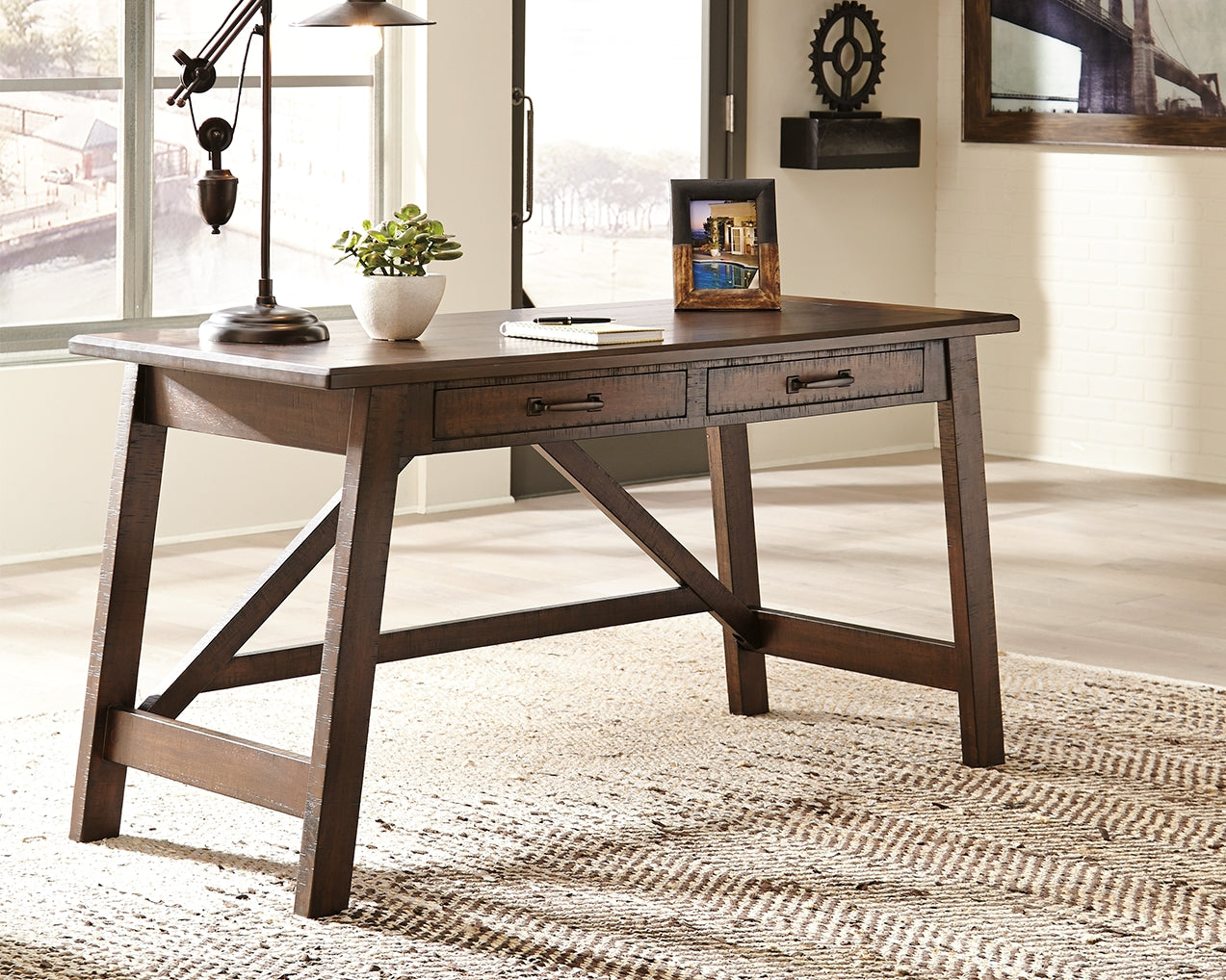 Baldridge Signature Design by Ashley Desk