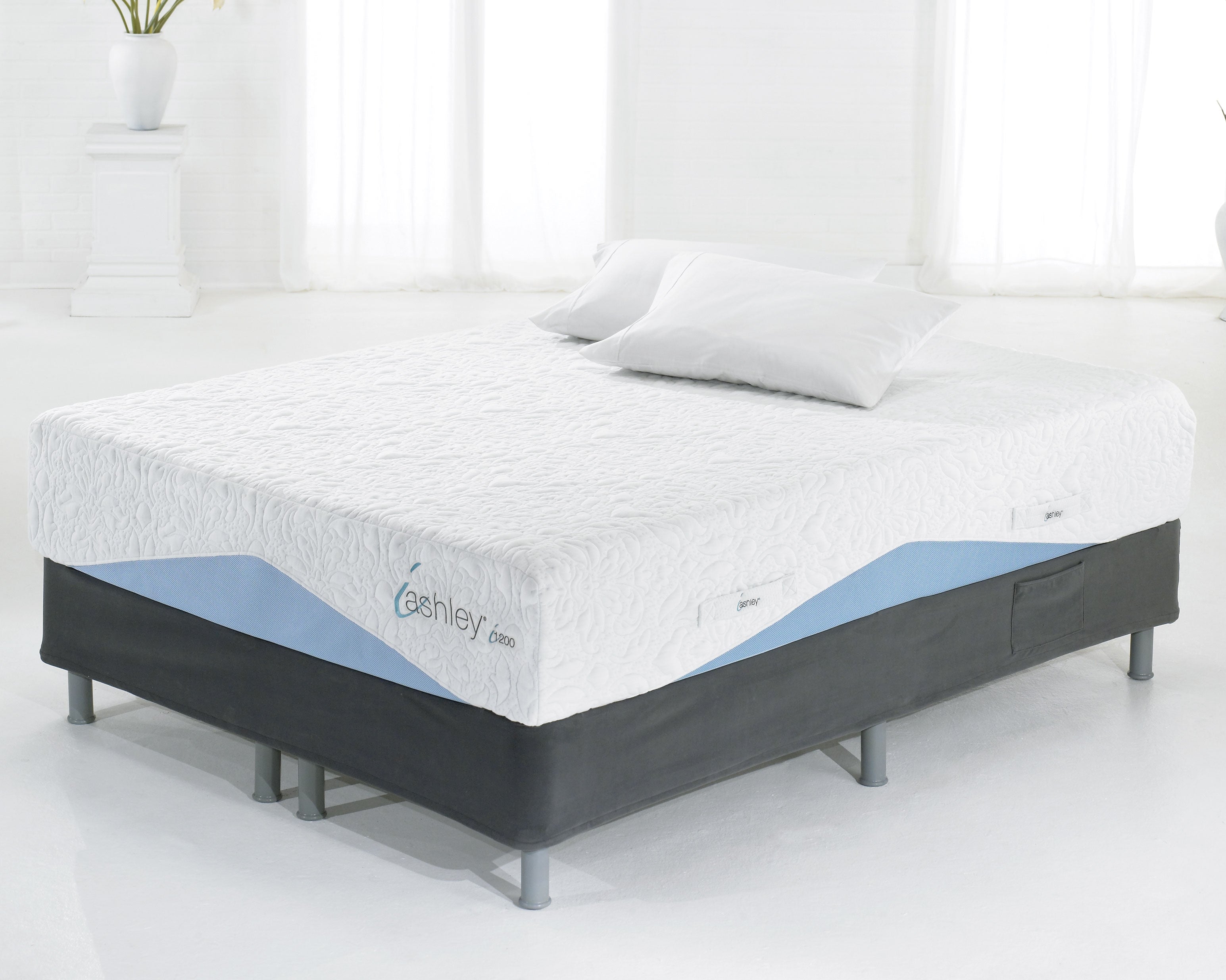 12 Inch Chime Elite Sierra Sleep by Ashley Adjustable Base