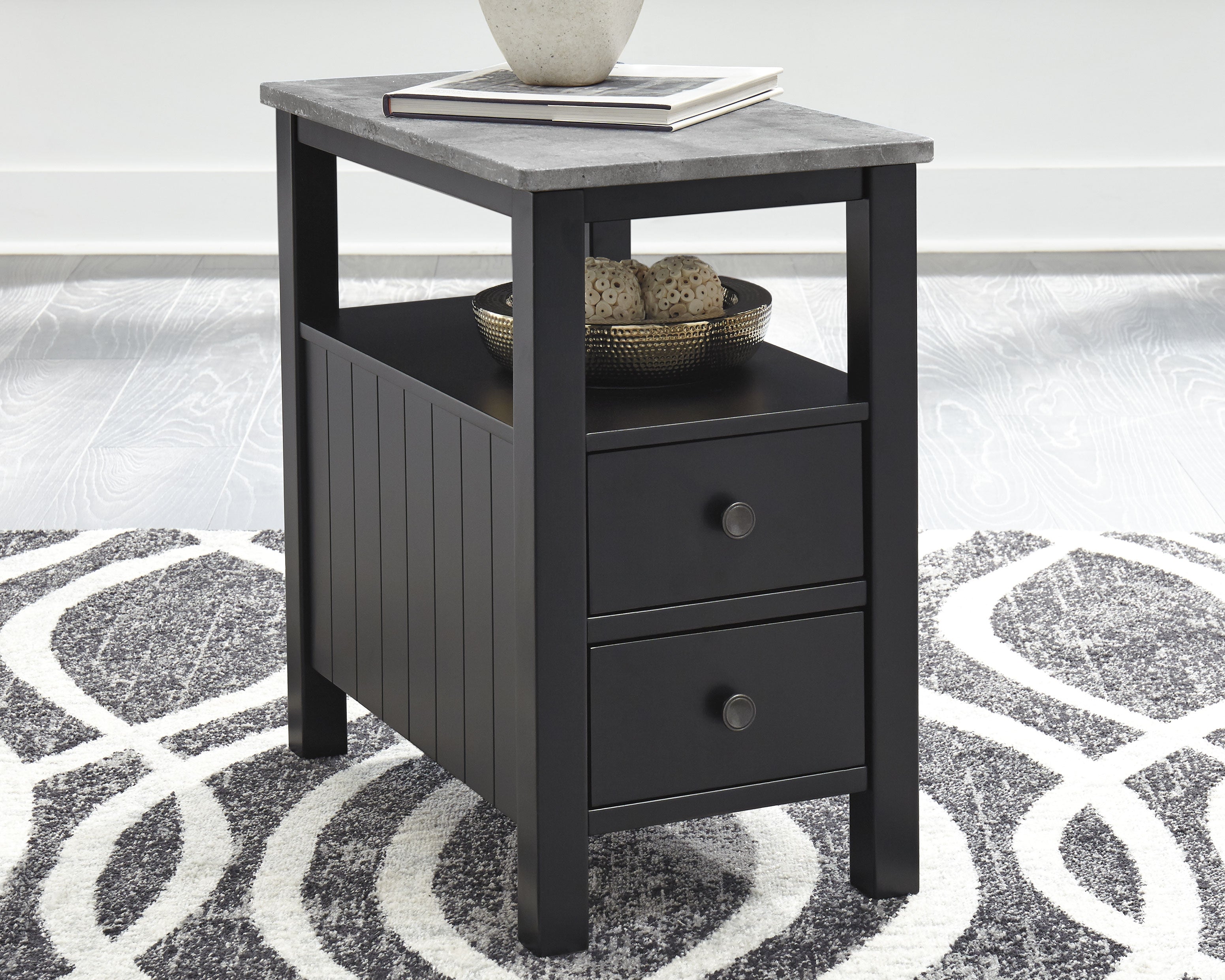 Ezmonei Signature Design by Ashley End Table Chair Side