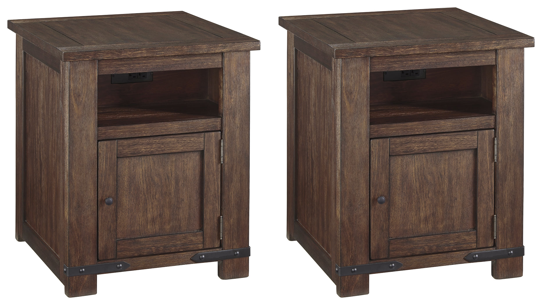 Budmore Signature Design 2-Piece End Table Set