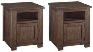 Budmore Signature Design 2-Piece End Table Set