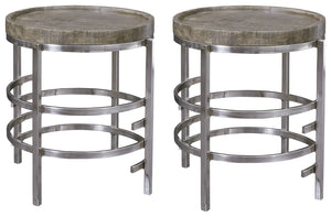 Zinelli Signature Design 2-Piece End Table Set