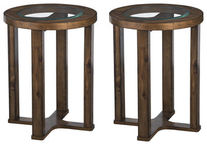 Hannery Signature Design 2-Piece End Table Set