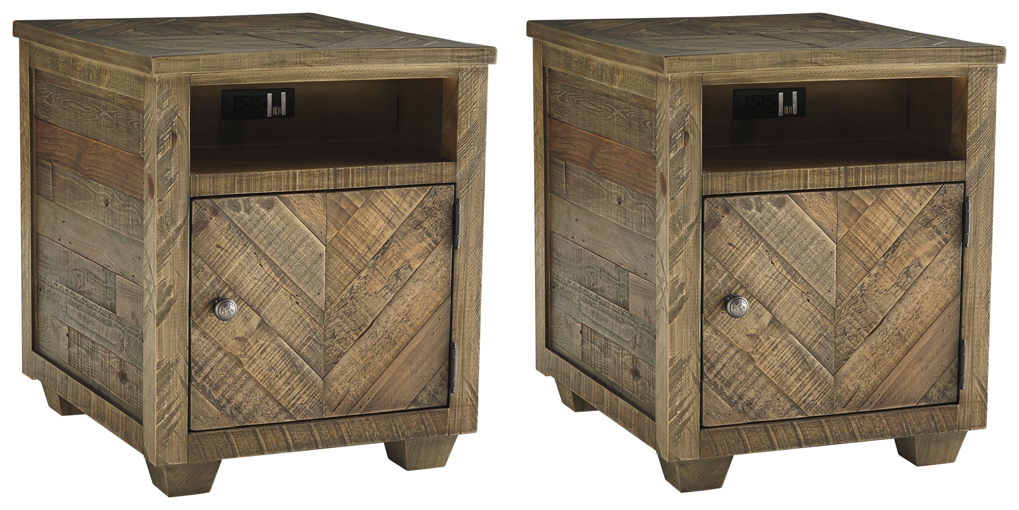 Grindleburg Signature Design 2-Piece End Table Set