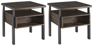 Vailbry Signature Design 2-Piece End Table Set